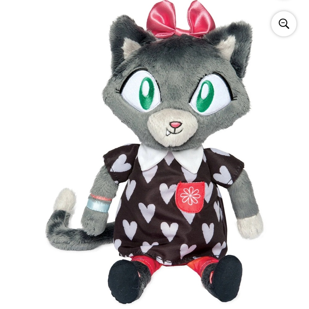 NWT Manhattan Toy Alley Cat Club, Purrrl 14" Plush Toy